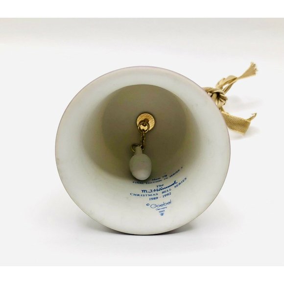 Hummel by Goebel 1992 Harmony in Four Parts Annual Christmas Bell Series1  3"H - Picture 7 of 11